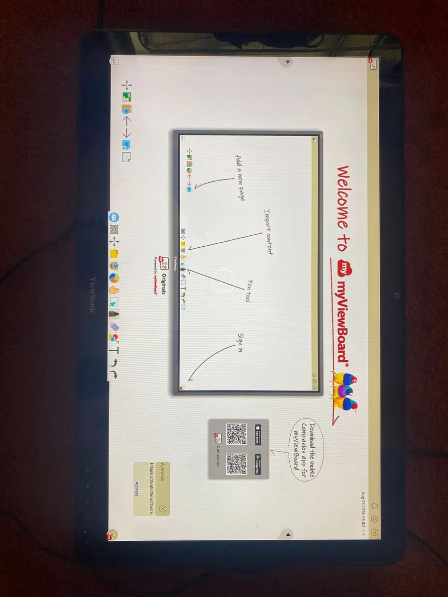 ViewBoard Mini IFP2410 24" interactive Display - Image 2