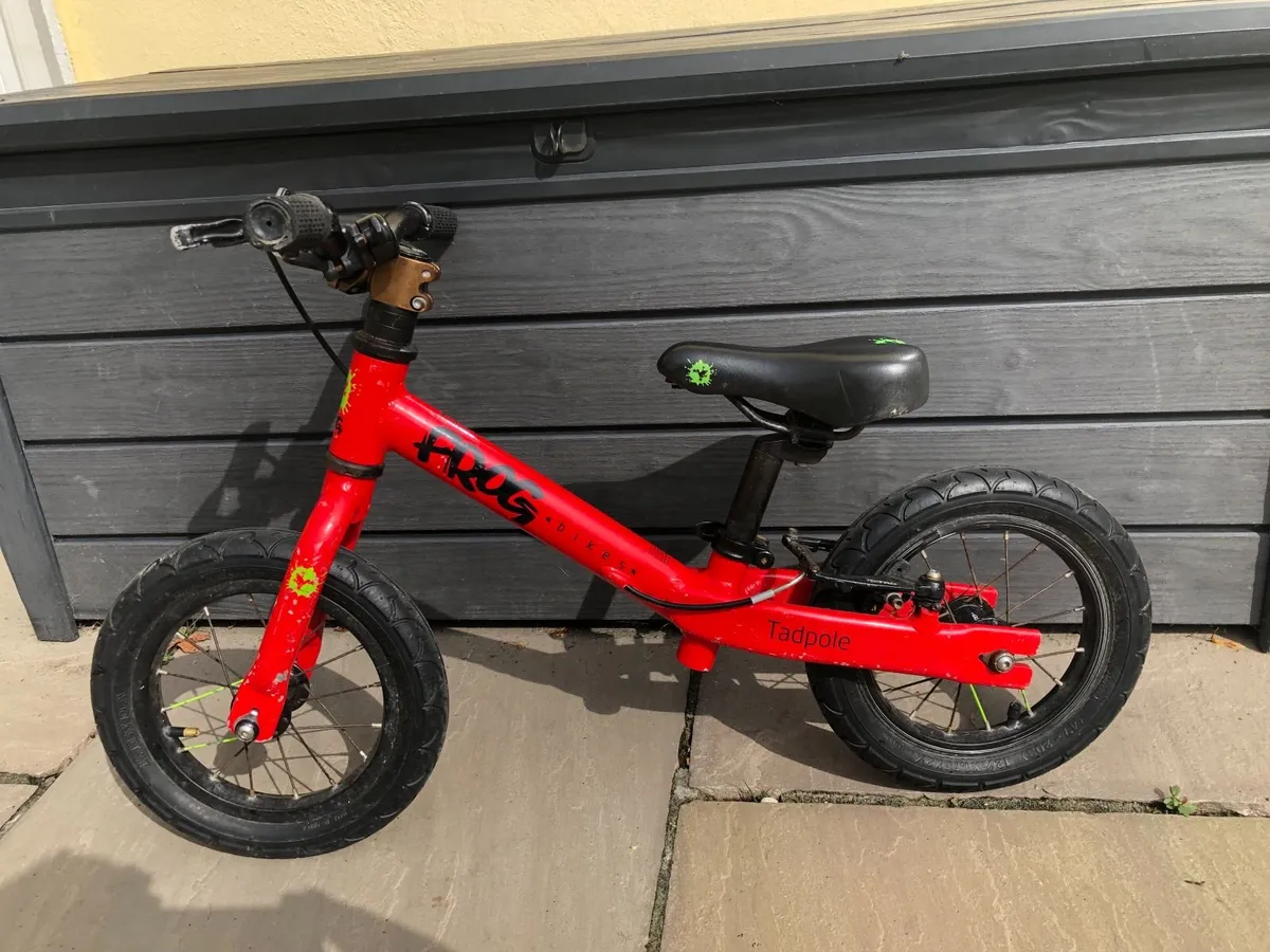 Frog Tadpole kids balance bike - Image 2