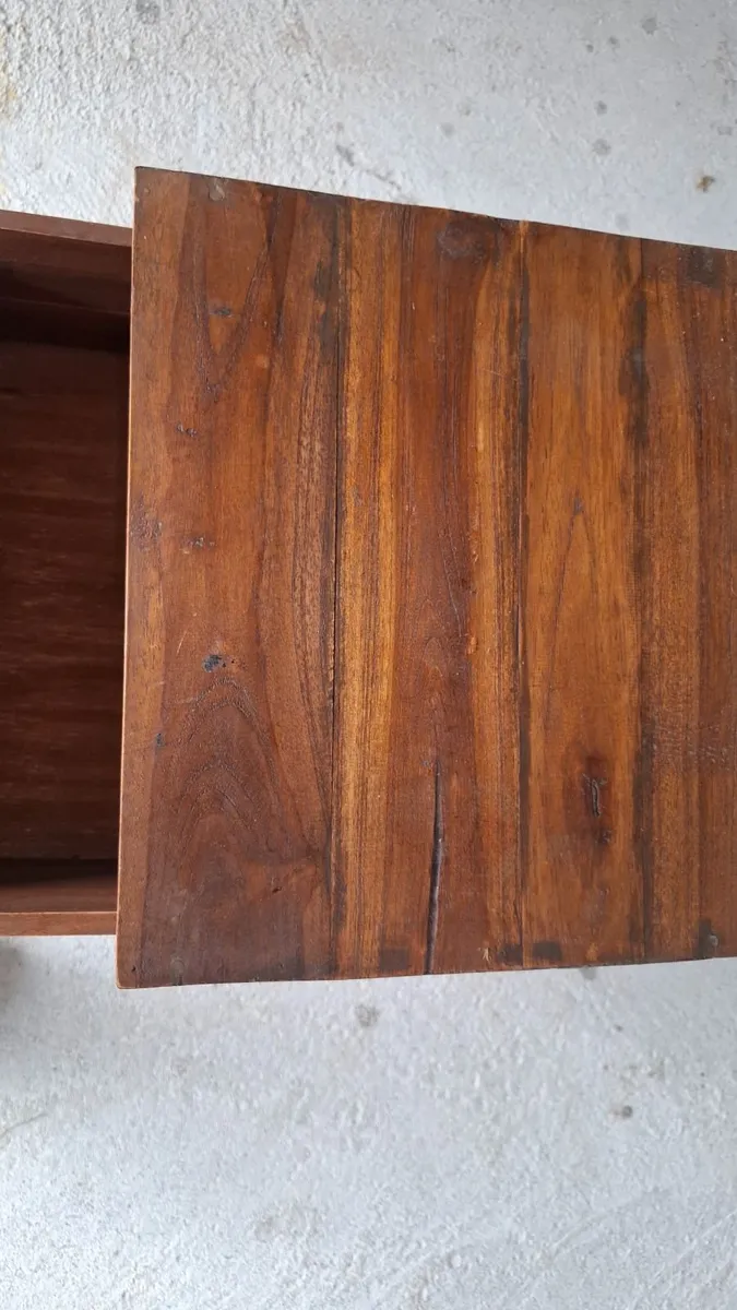 Solid Teak Bedside Drawers - Image 4