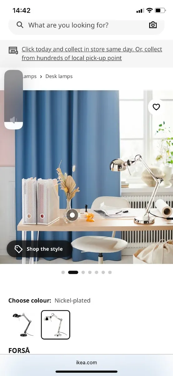 IKEA Forsa work lamp - Image 2