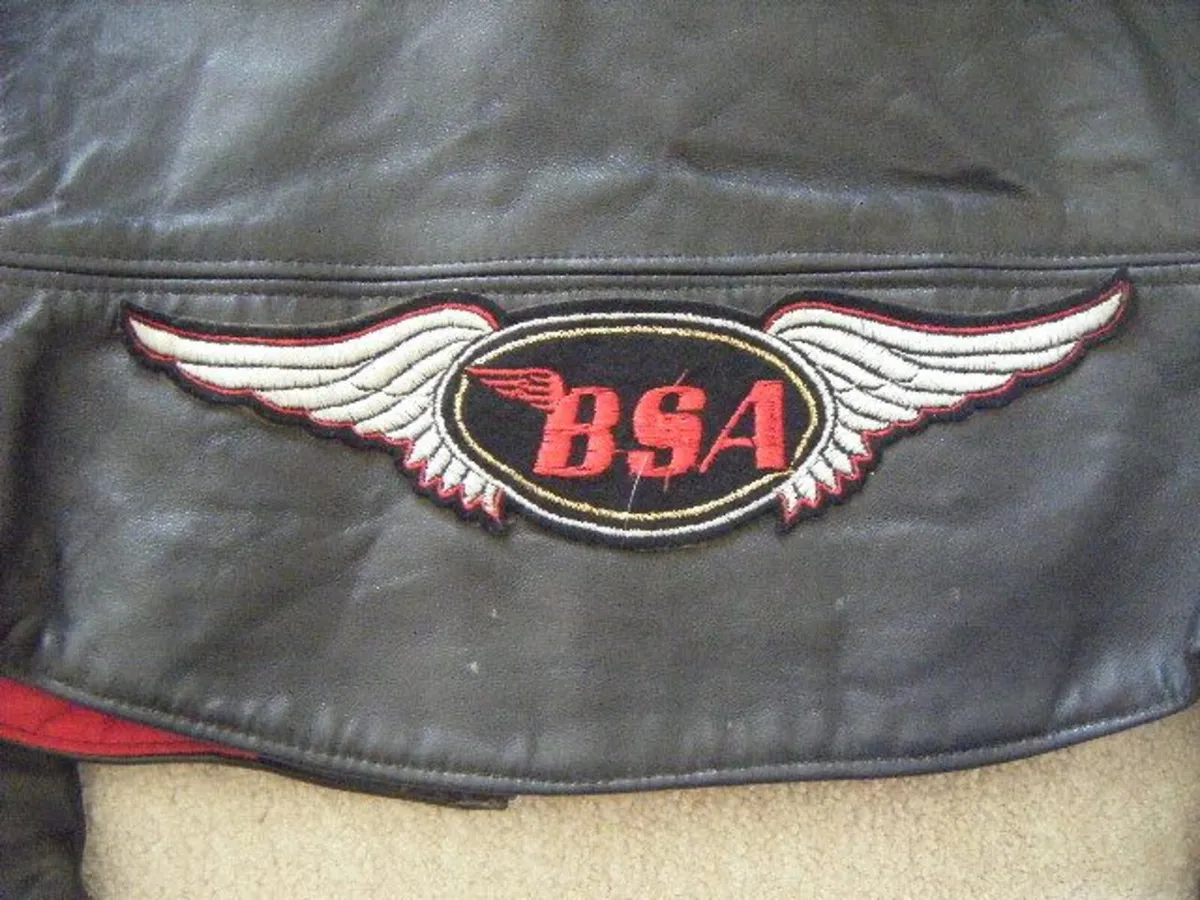 Leather Biker Jacket - Image 4