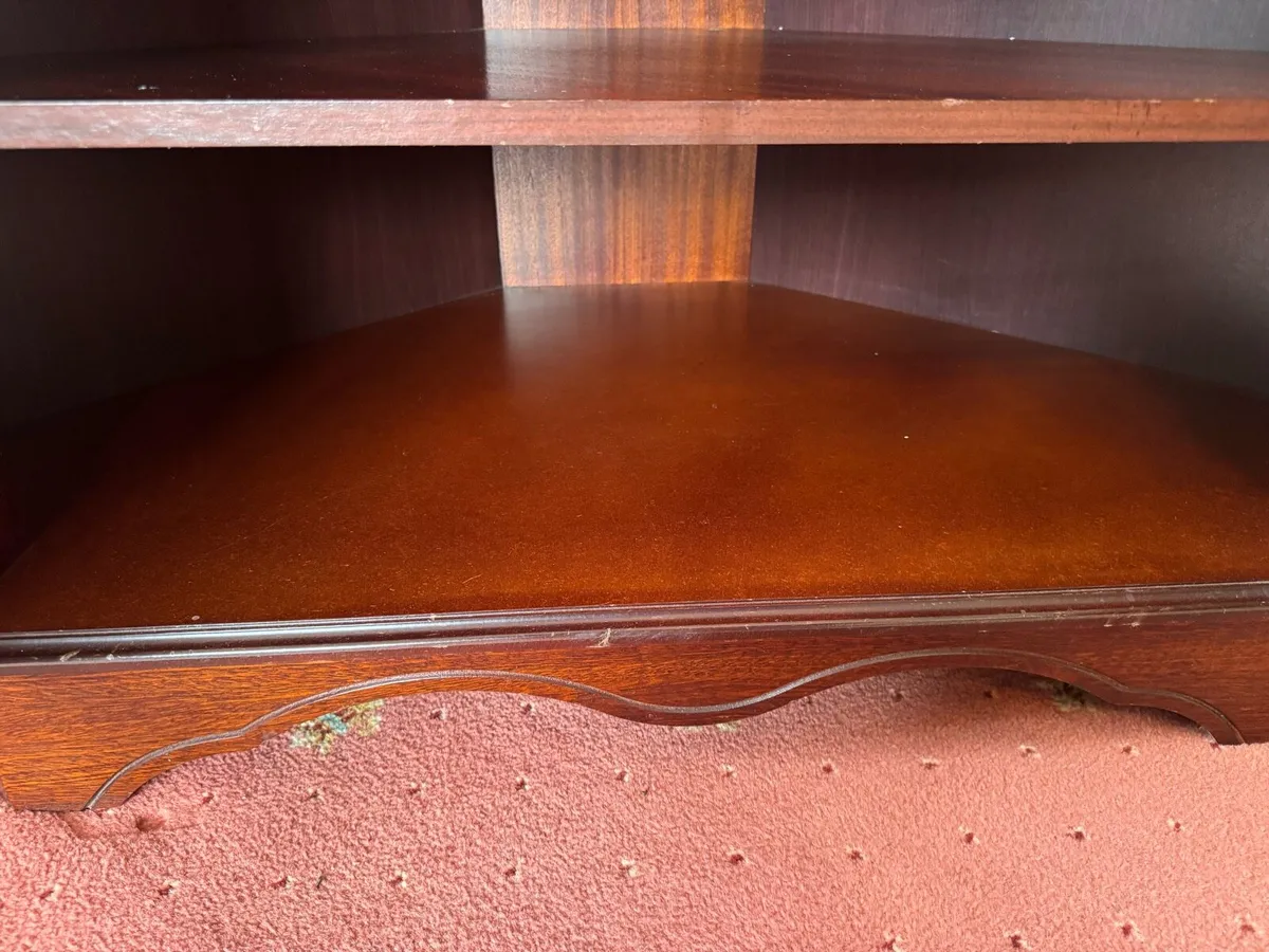 Traditional Wooden Corner Cabinet/ TV Stand - Image 4