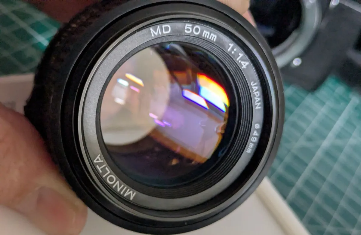 🎞️ Minolta XD7 all black + 50mm 1.4💥 lens - Image 3