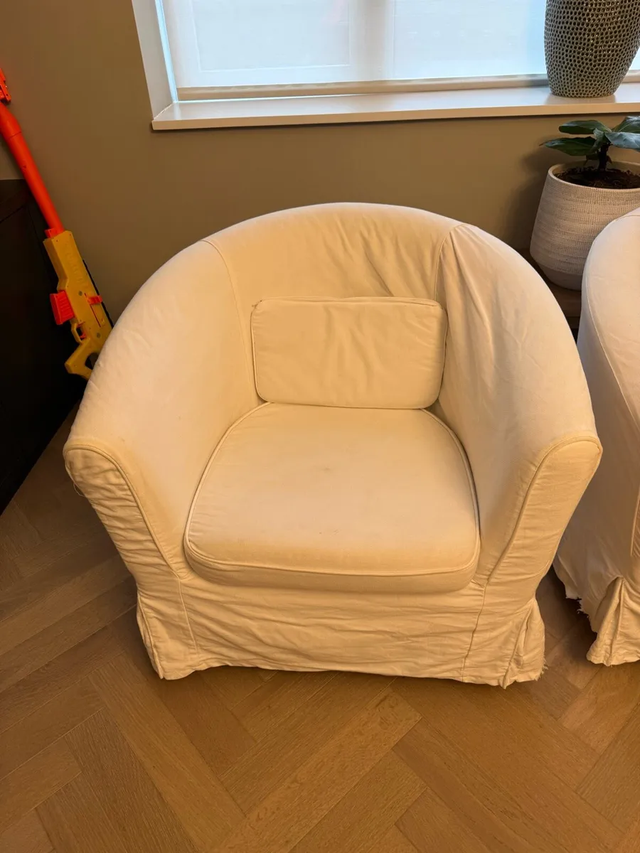2 IKEA Tullsta Armchair - Image 1