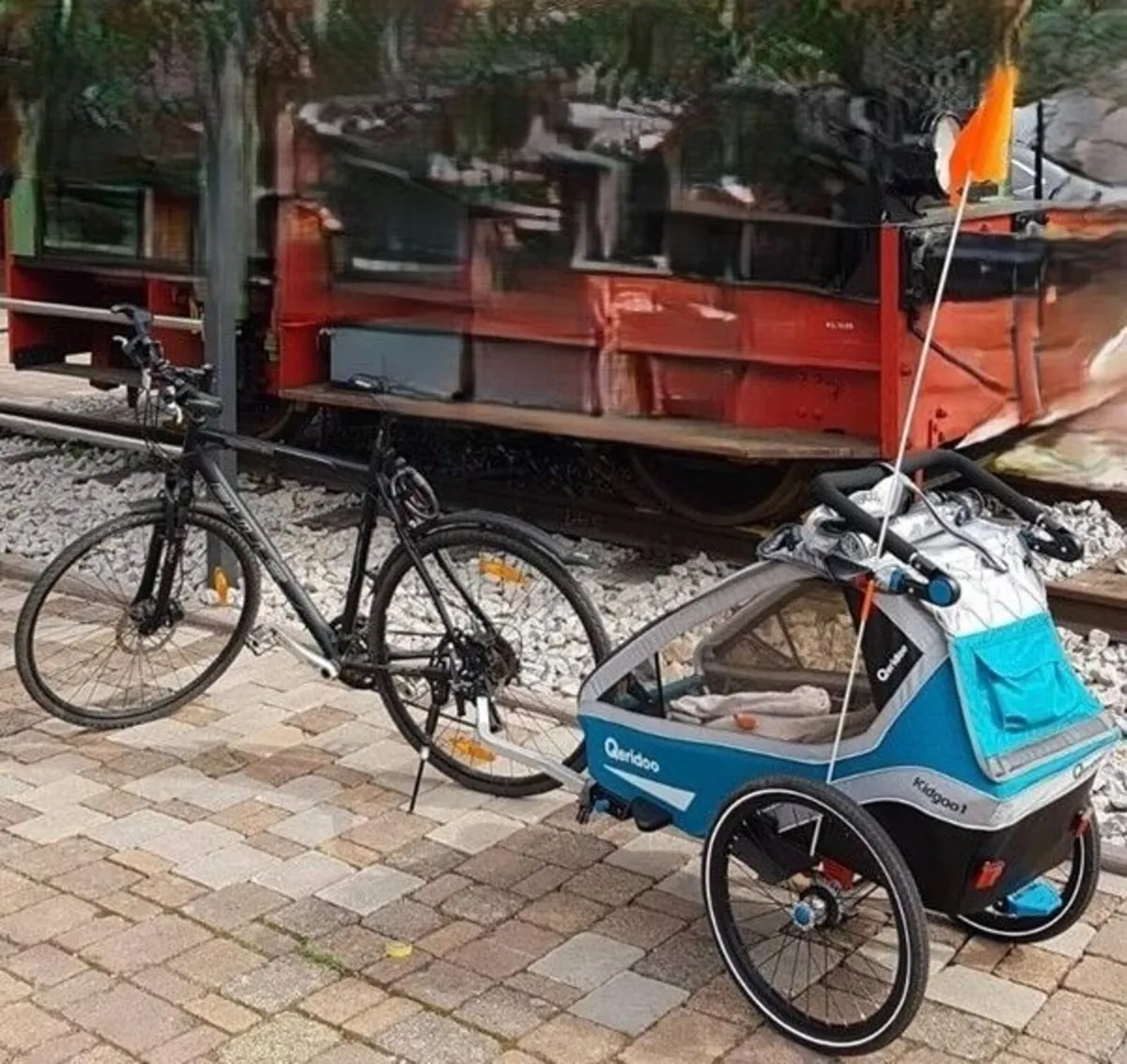 Trailer & Stroller - Qeridoo Kidgoo per 1 Child - Image 1