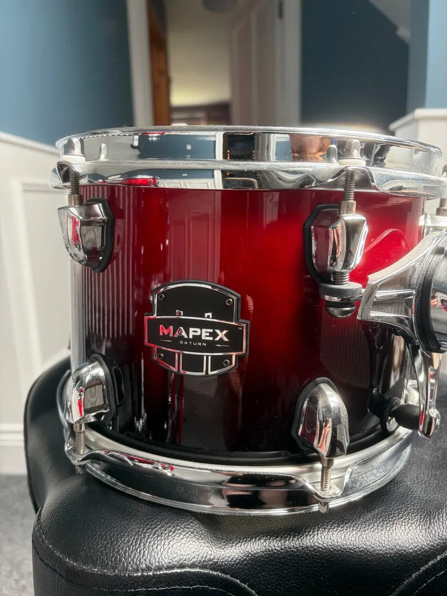 Mapex Saturn 4pc Shell Pack – Scarlet Fade - Image 4