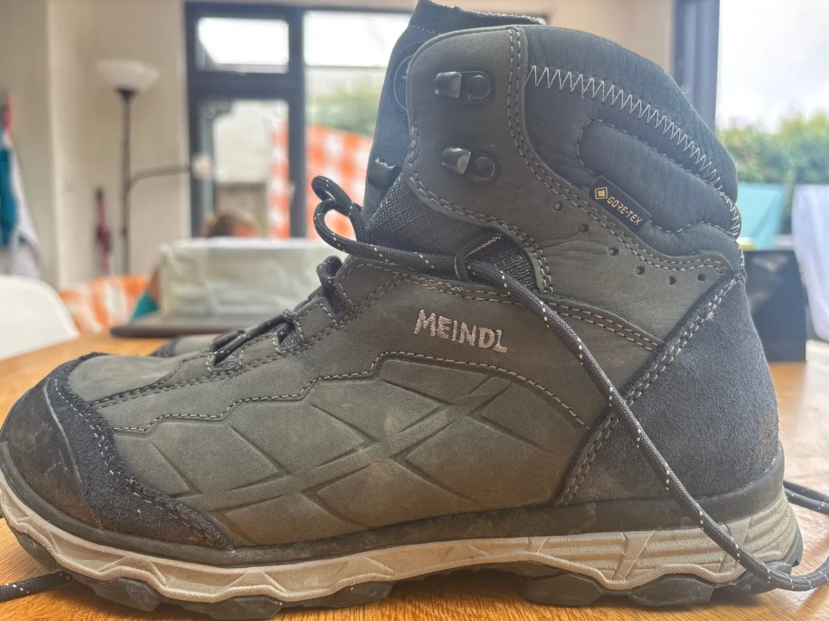 Meindl Hiking boots, ladies 8, Gore-tex, comfort - Image 4