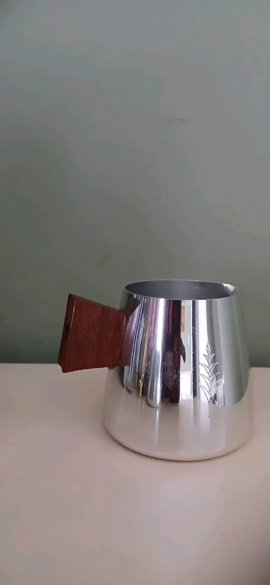 Vintage SONA stainless 3 piece tea set - Image 3