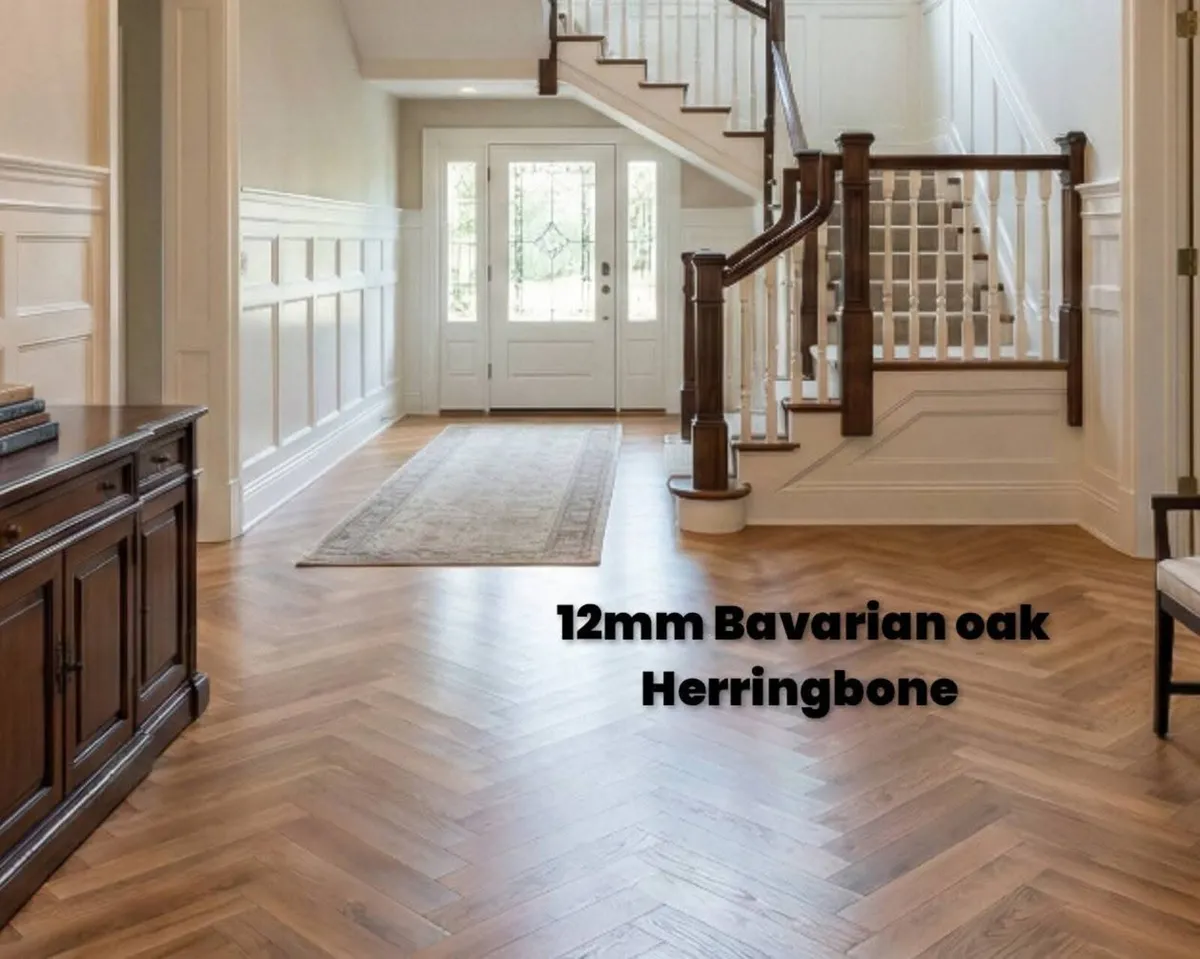 New 8mm & 12mm Laminated Flooring All Finishes - Image 1