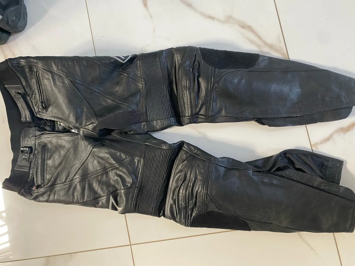 RST leather pants , SIDI motor cycle boots - Image 3