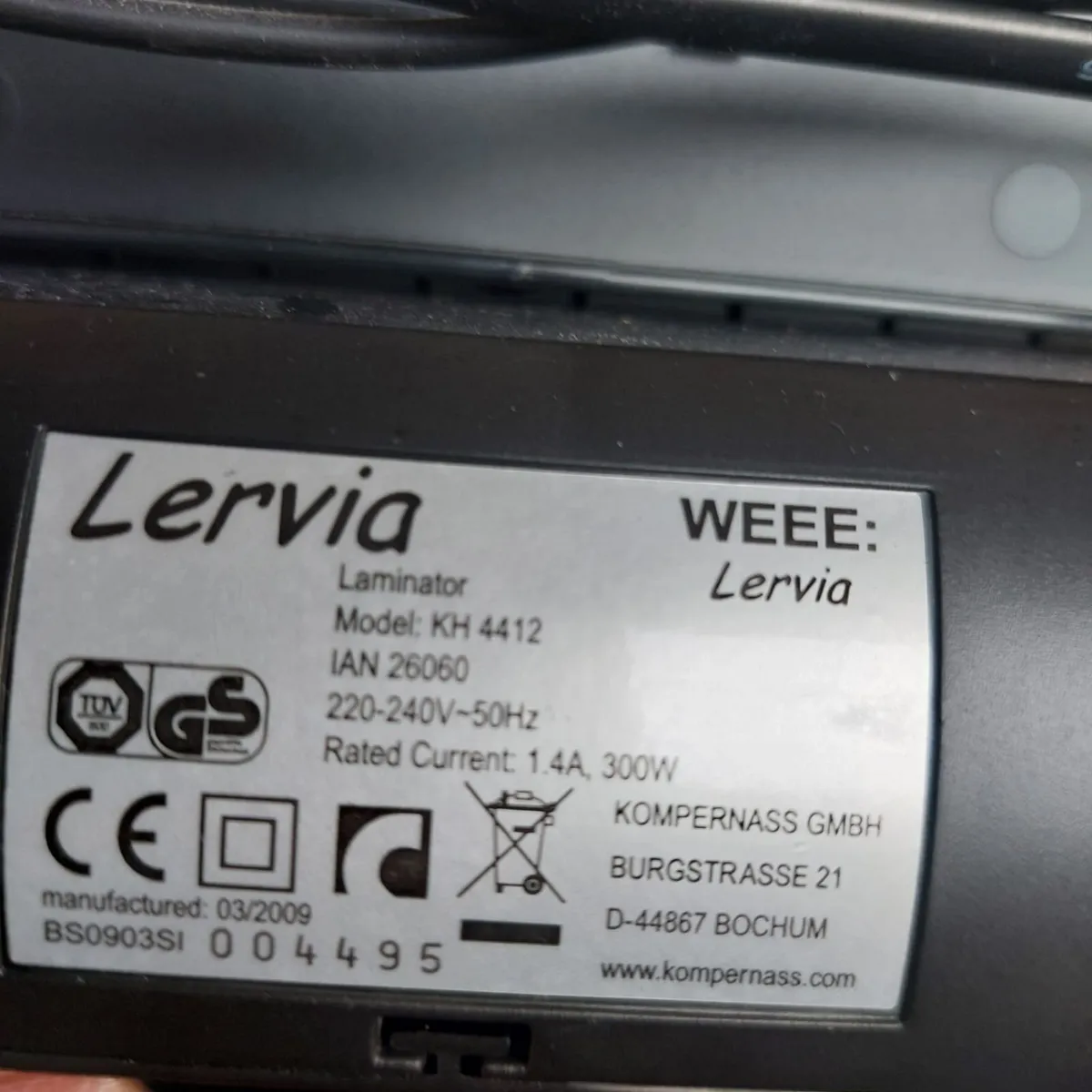 Small laminater - Image 1