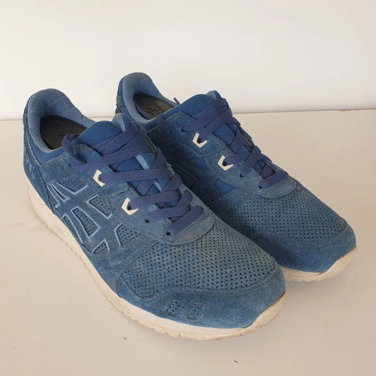 Asics gel lyte iii trainers blue size 9.5 EU 44.5 - Image 1