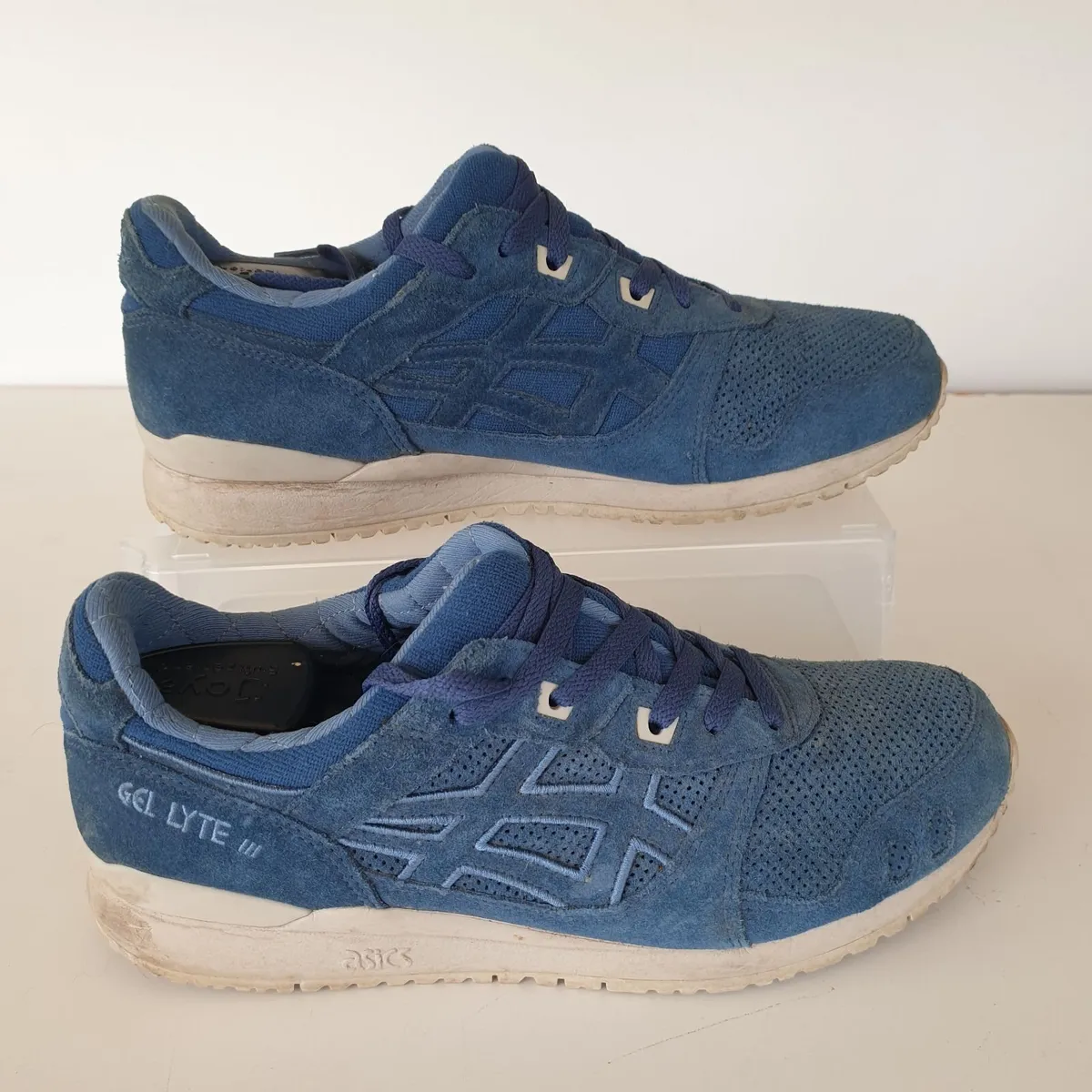 Asics gel lyte iii trainers blue size 9.5 EU 44.5 - Image 2