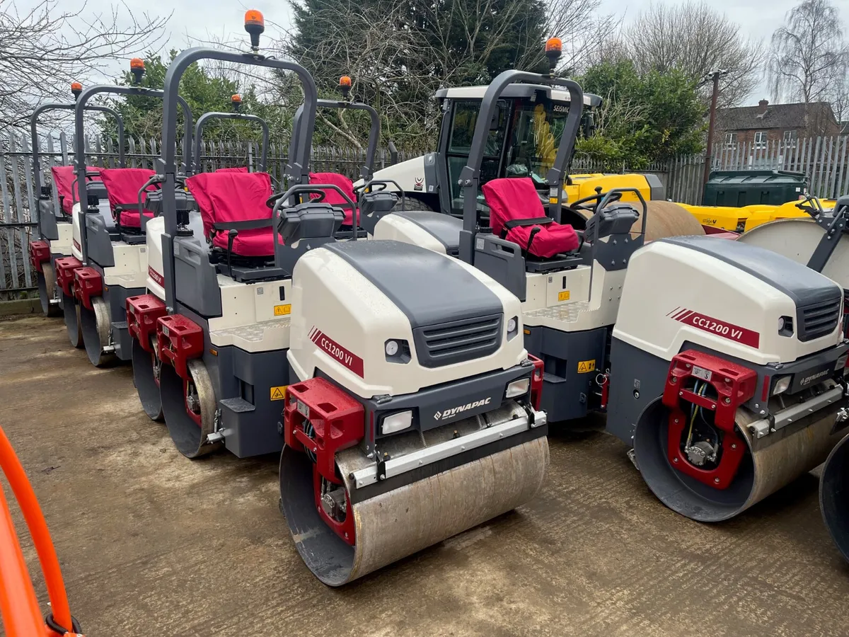 New Dynapac CC1200VI Asphalt Rollers