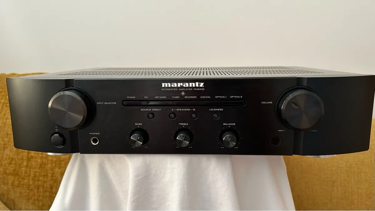 Marantz PM 6006 amplifier with Bluetooth adapter - Image 1
