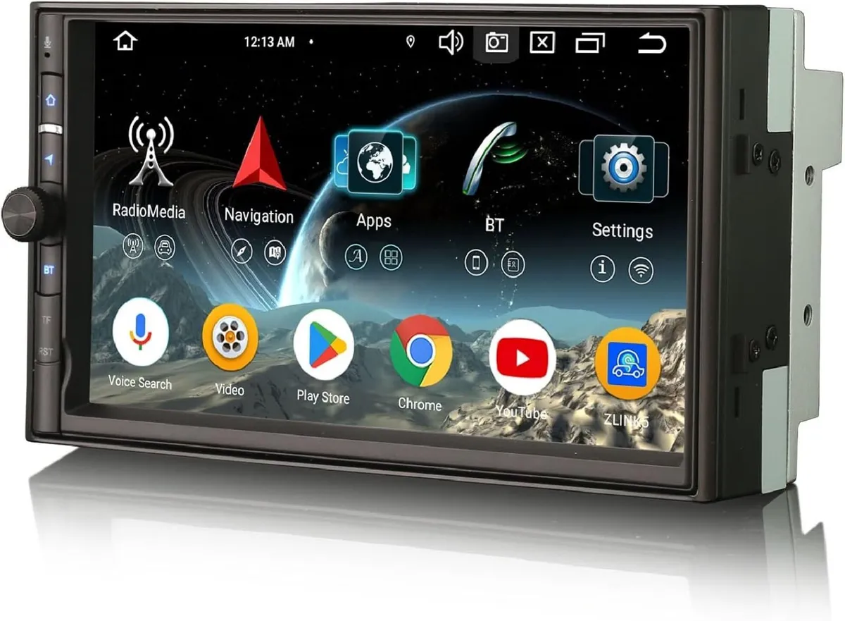 7-Inch 2-DIN Android Car Stereo with Touchscreen - Image 2