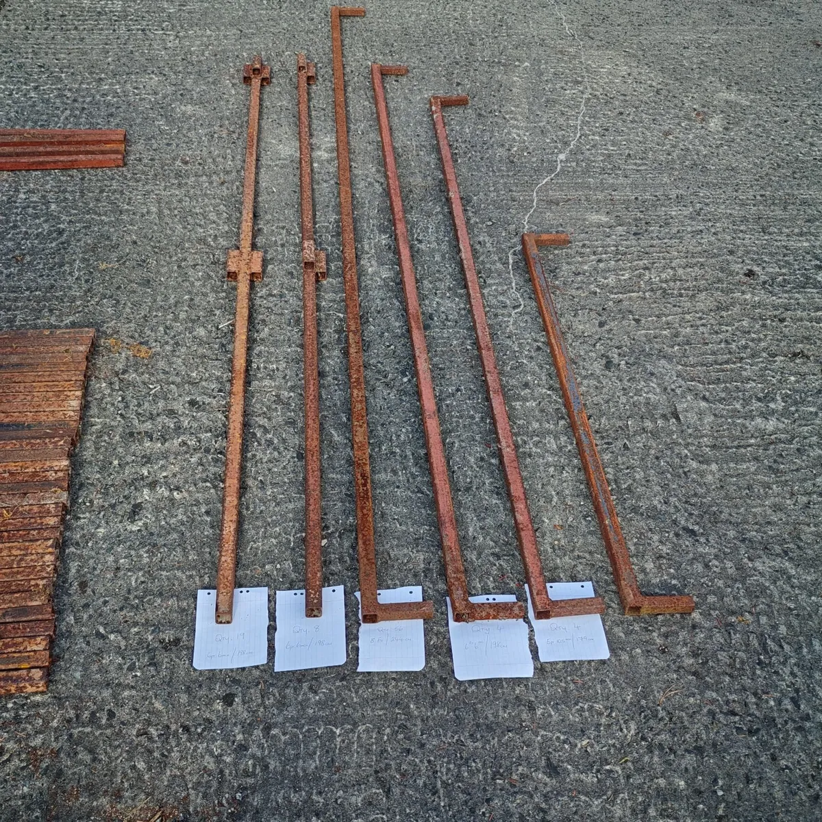 Box Steel Bars 25mm / 1" - Image 1