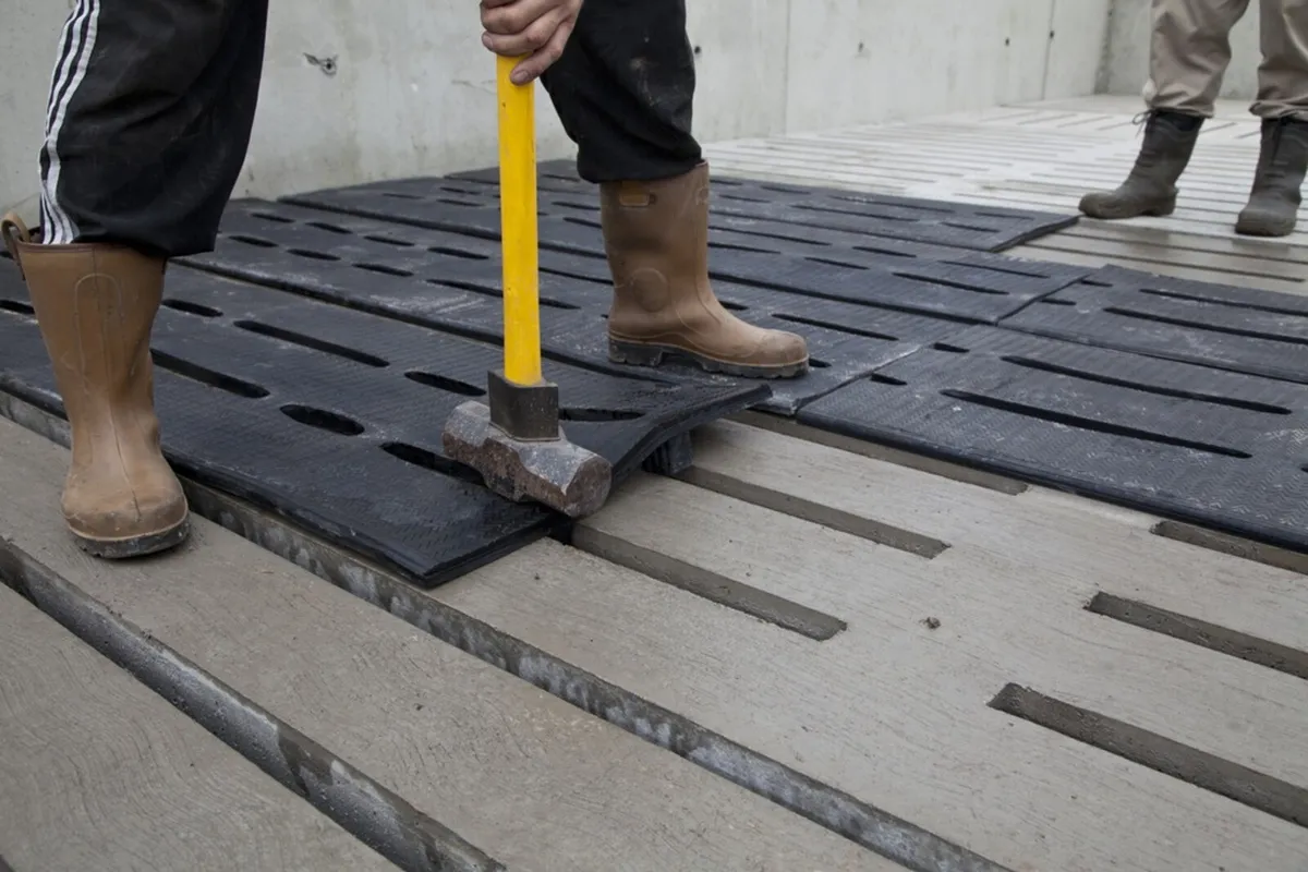 Rubber Slat Mats - Image 1
