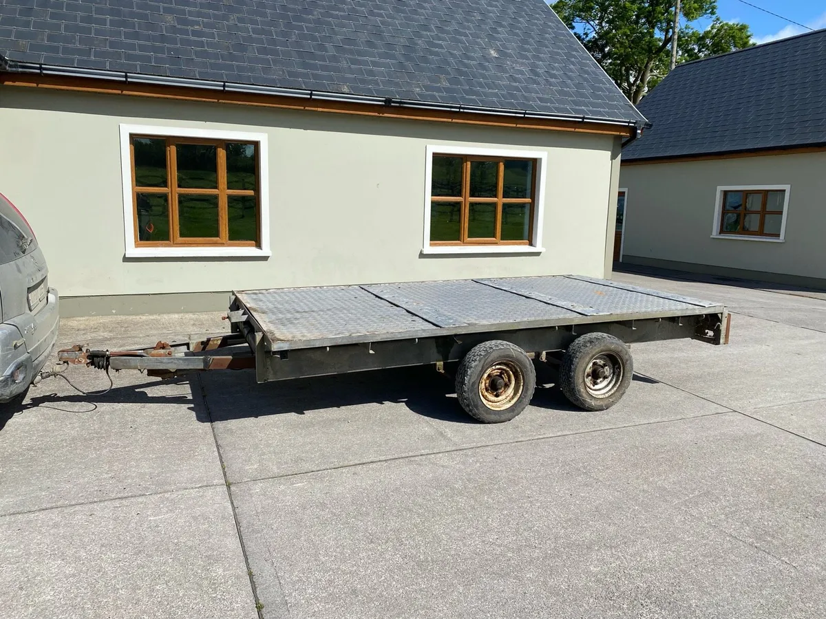 Ifor William 12feet X 6 feet 6 inches flat trailer - Image 1