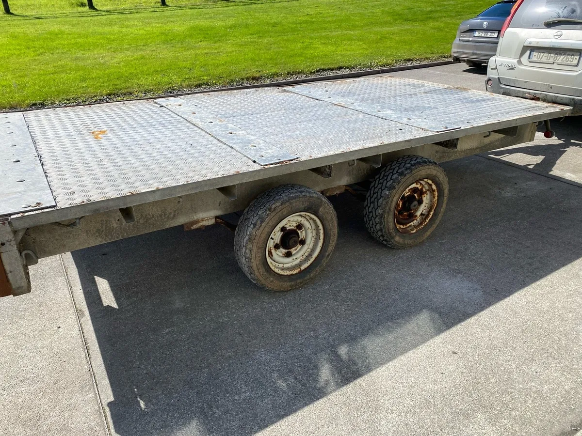 Ifor William 12feet X 6 feet 6 inches flat trailer - Image 2