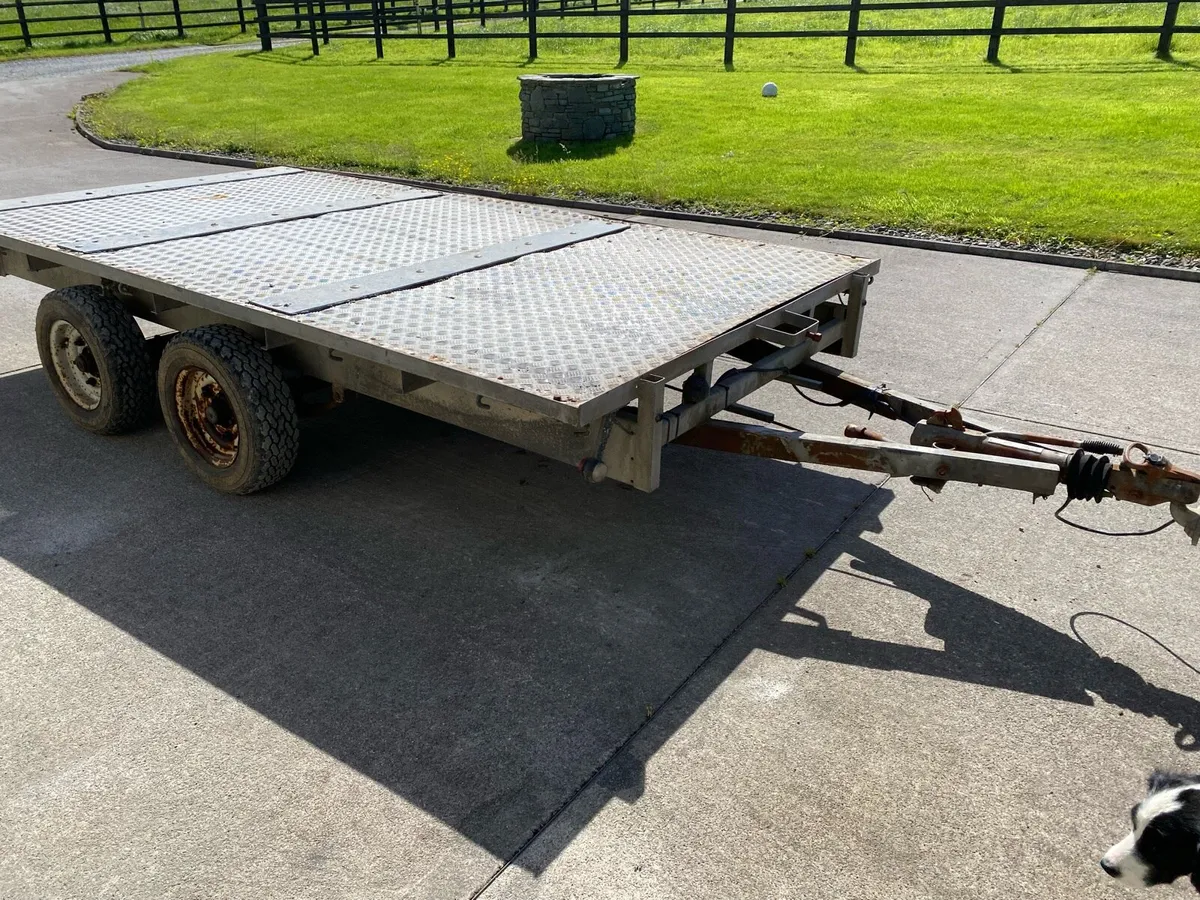 Ifor William 12feet X 6 feet 6 inches flat trailer - Image 3