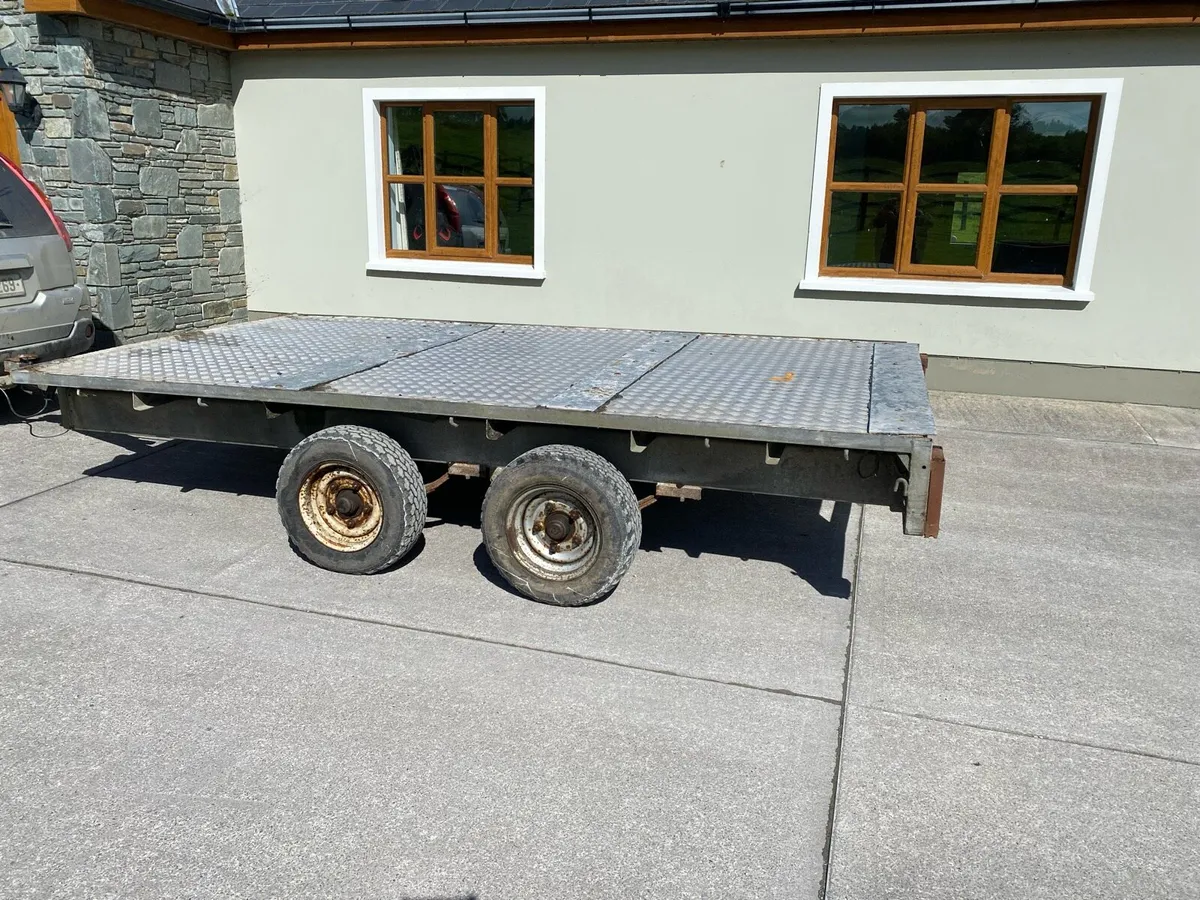 Ifor William 12feet X 6 feet 6 inches flat trailer - Image 4
