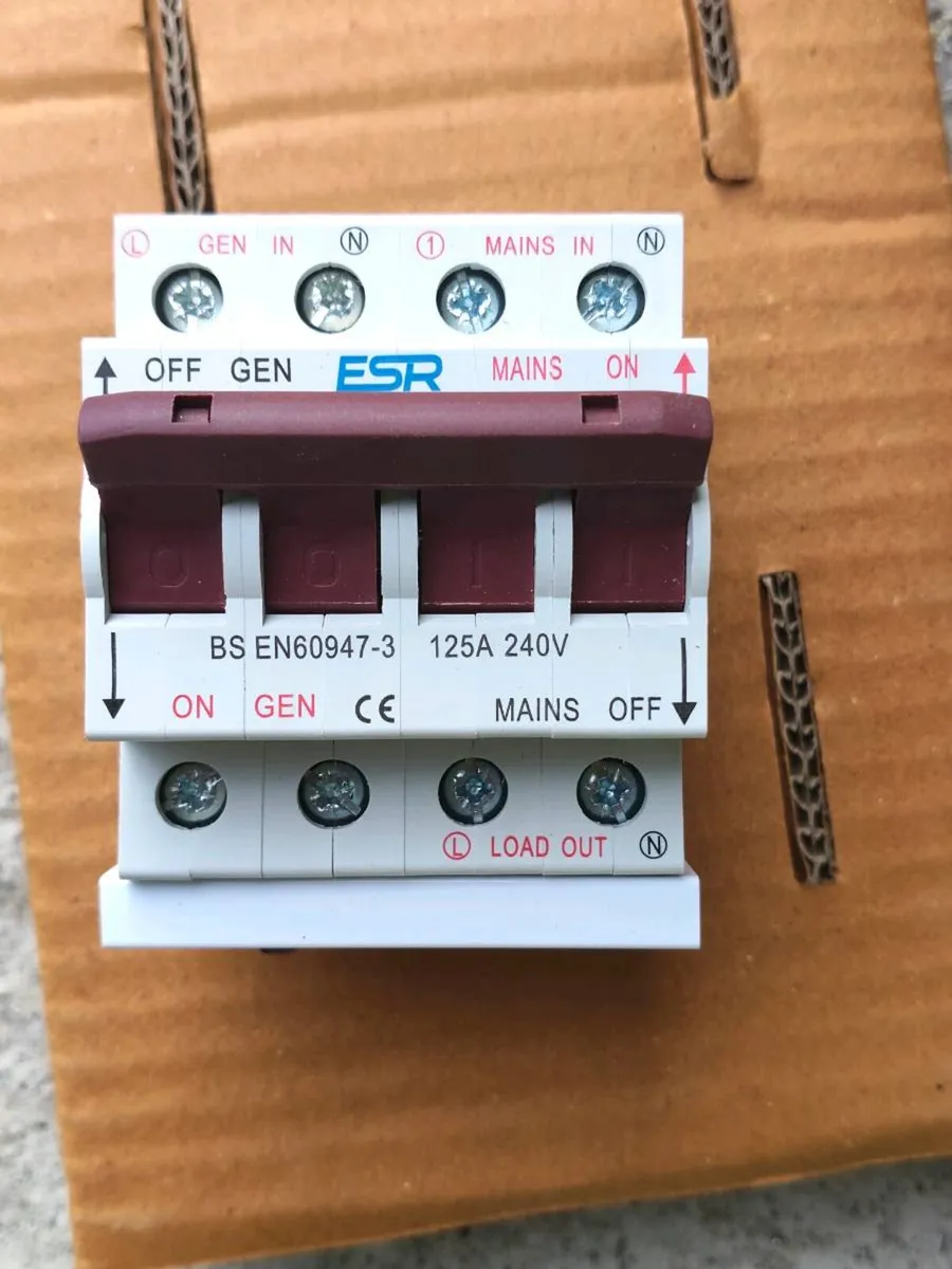Change over switch