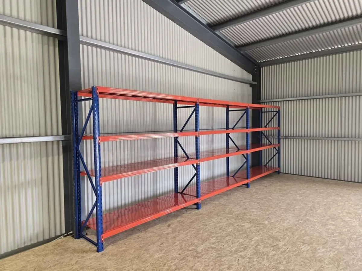 3 Bay SPECIAL OFFERS Metal Shelving Garages Sheds - Image 2