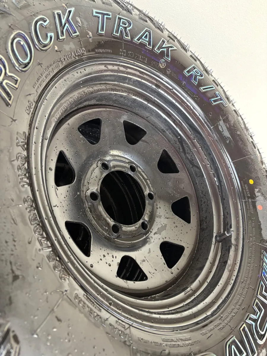 Unused hilux/ land cruiser wheels with new tyres - Image 4