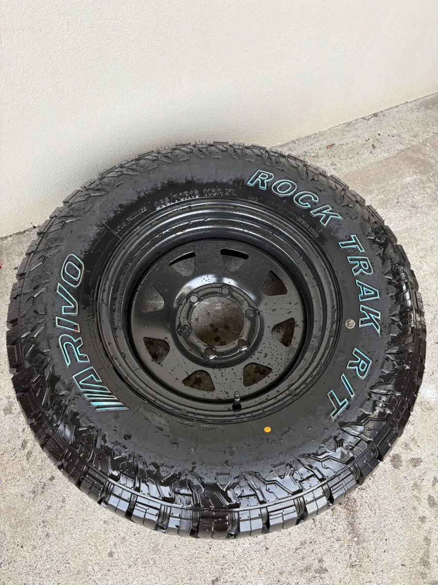 Unused hilux/ land cruiser wheels with new tyres - Image 2