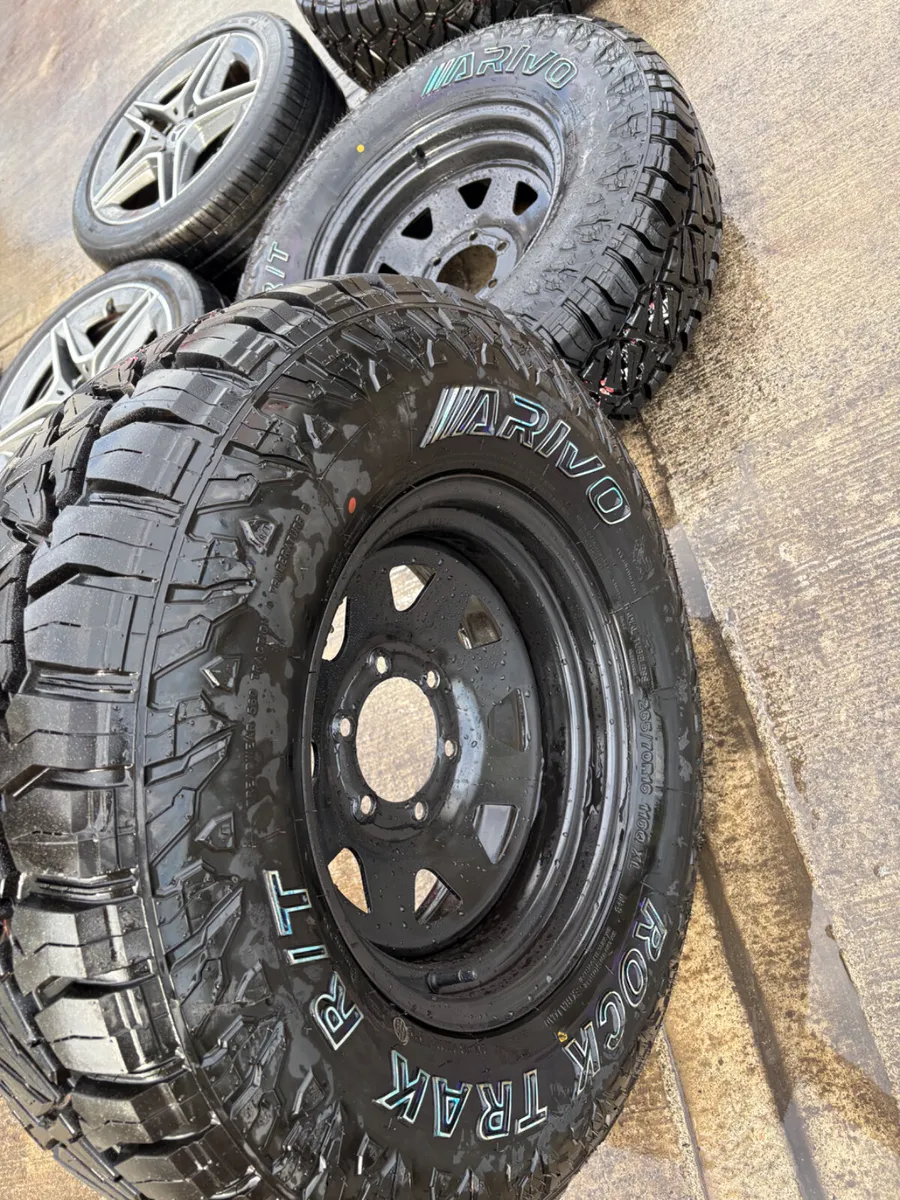 Unused hilux/ land cruiser wheels with new tyres - Image 3