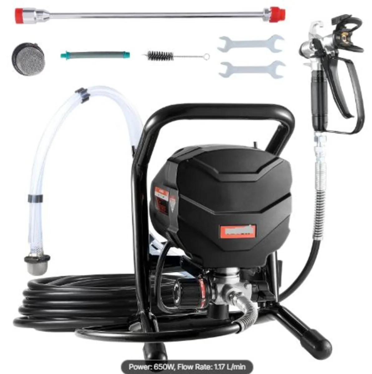 Stand Airless Paint Sprayer, 650W High Efficiency - Image 1