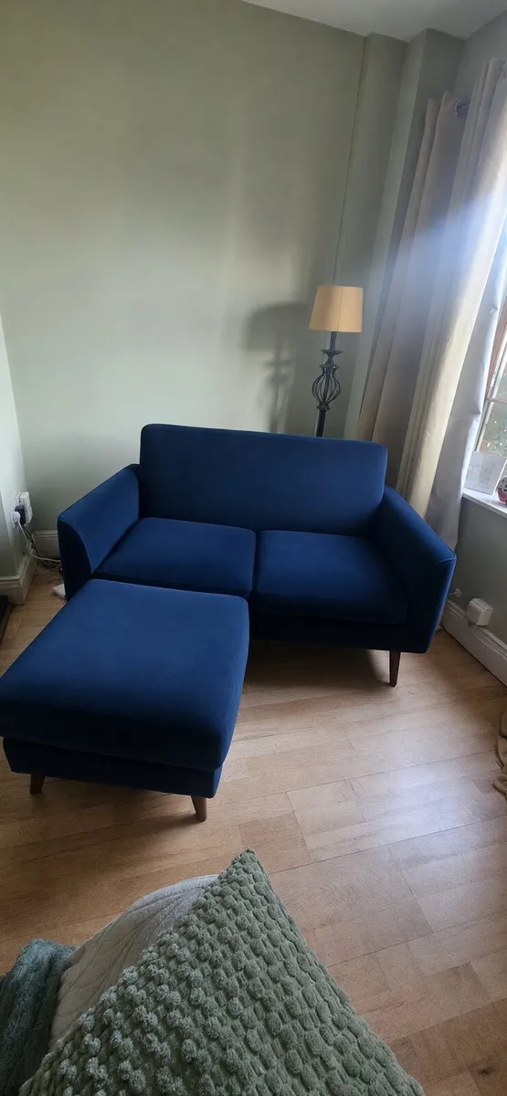 Navy Sofa Set - Image 2
