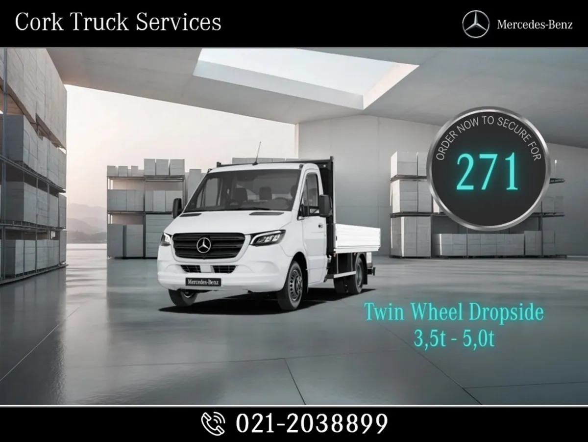 Mercedes-Benz Sprinter Chassis Cab - Single or Twi - Image 1