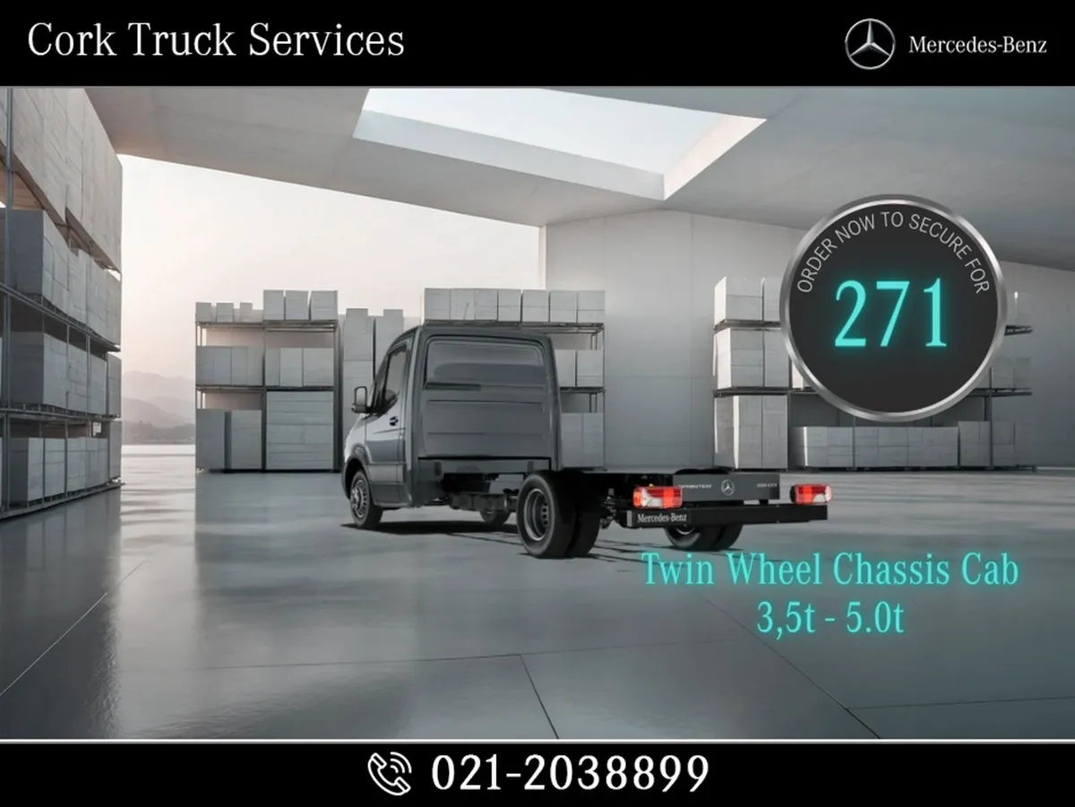Mercedes-Benz Sprinter Chassis Cab - Single or Twi - Image 2