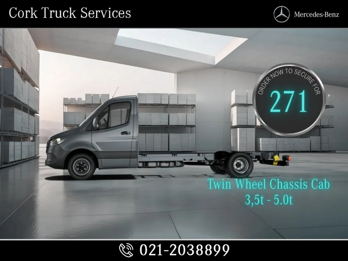Mercedes-Benz Sprinter Chassis Cab - Single or Twi - Image 4