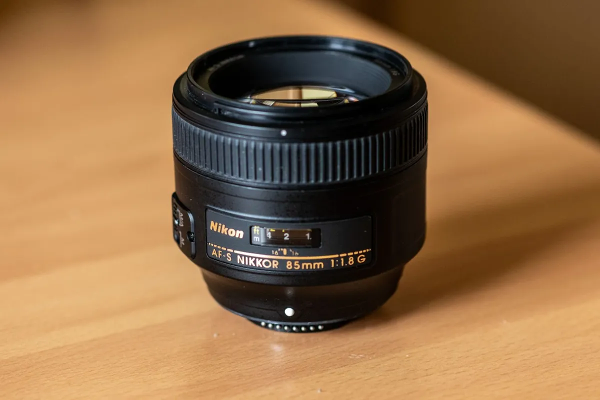 Nikkor 85mm f1.8G lens - Image 1
