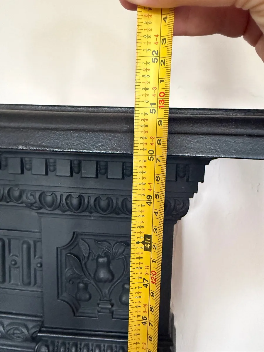 Cast iron fireplace - Image 2