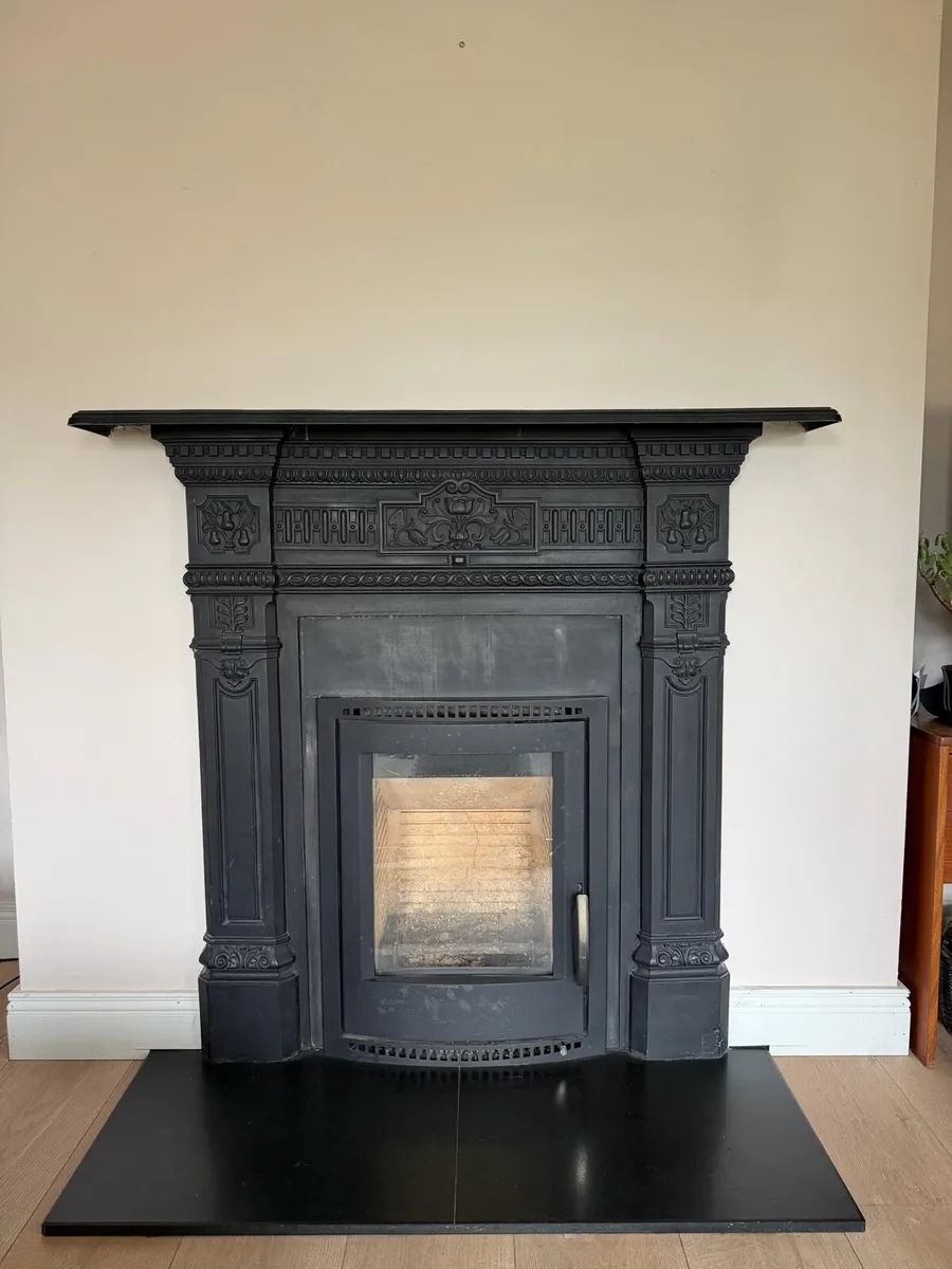 Cast iron fireplace - Image 1