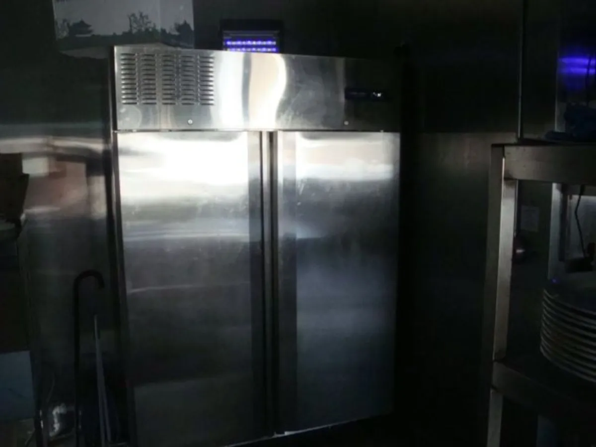 Double Door Freezer  + Small chest freezer - Image 1