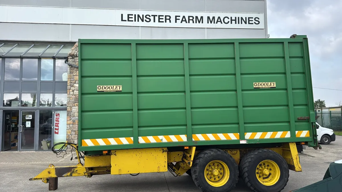 Dooley 18ft silage trailer - Image 1