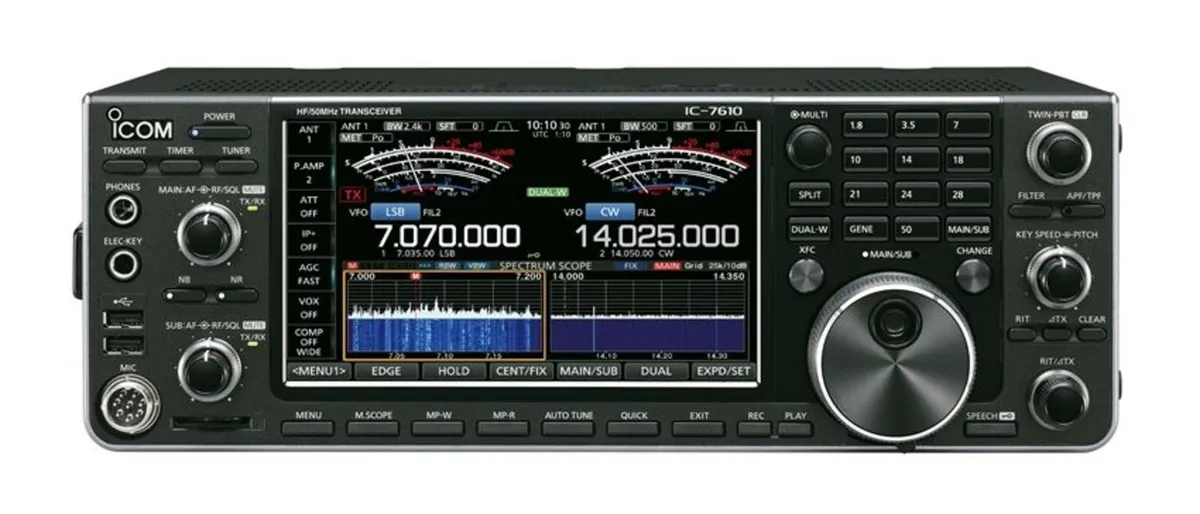 Ham Radio  ICOM  IC-7610 Demo