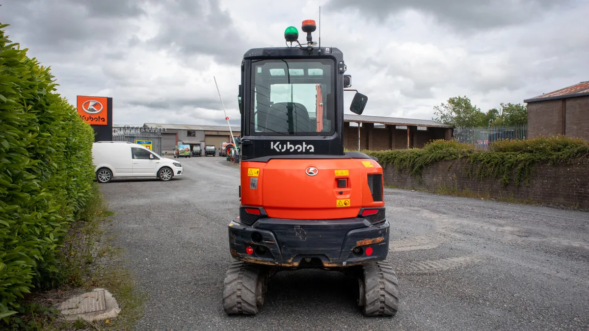 2022 Kubota KX037-4 Mini Digger - Image 4