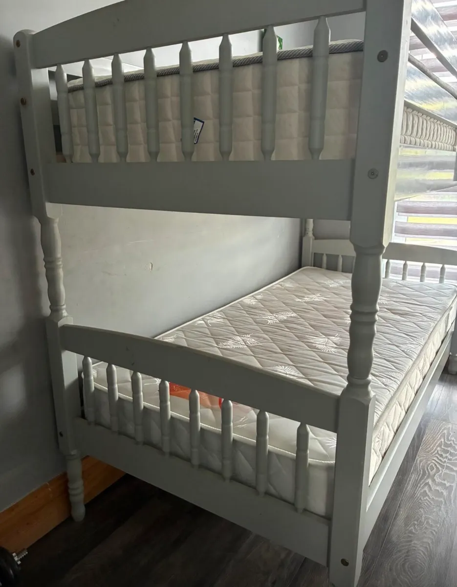 Bunk Bed , with 2 mattress- 1yr old. - Image 4
