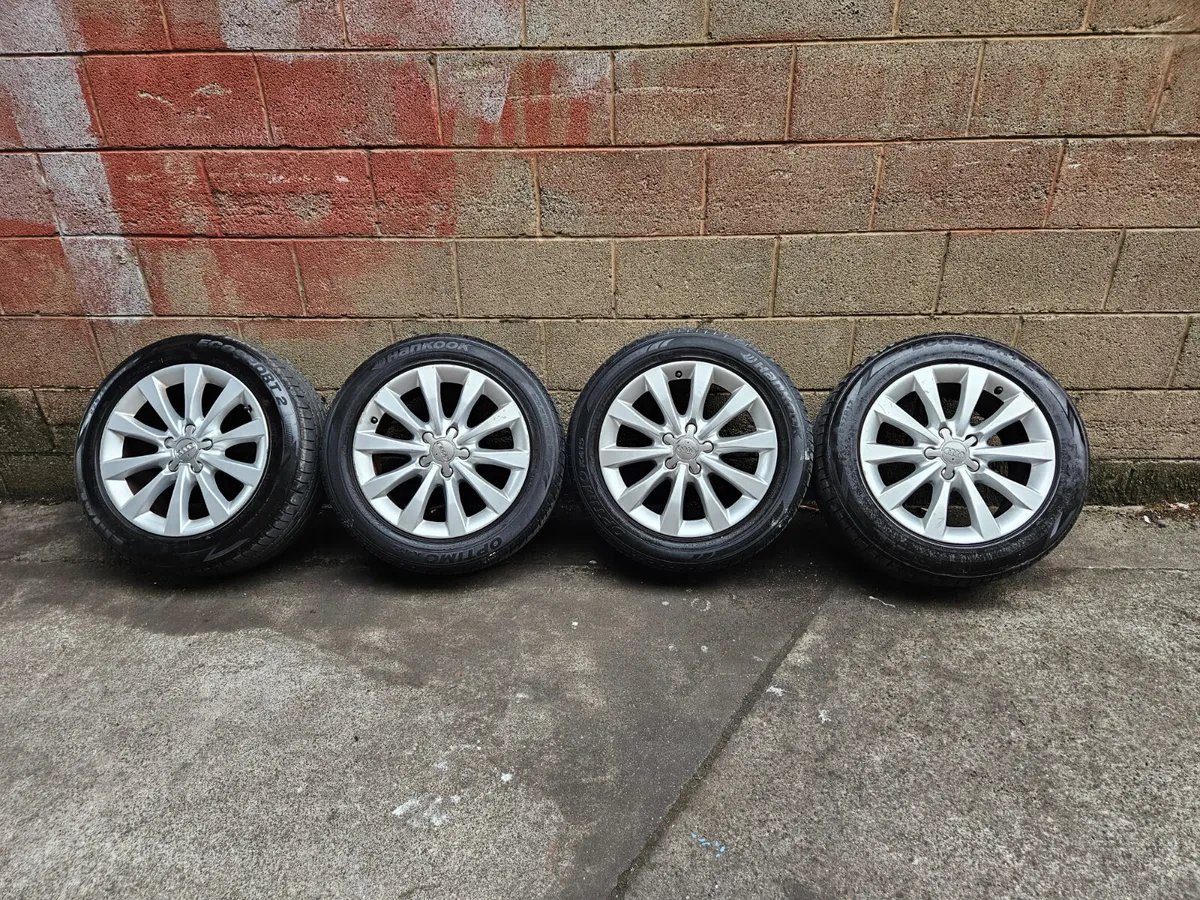 Alloy Wheels Audi A6 2017 225/55R17 - Image 1