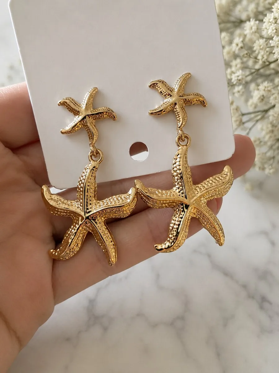 Starfish earrings