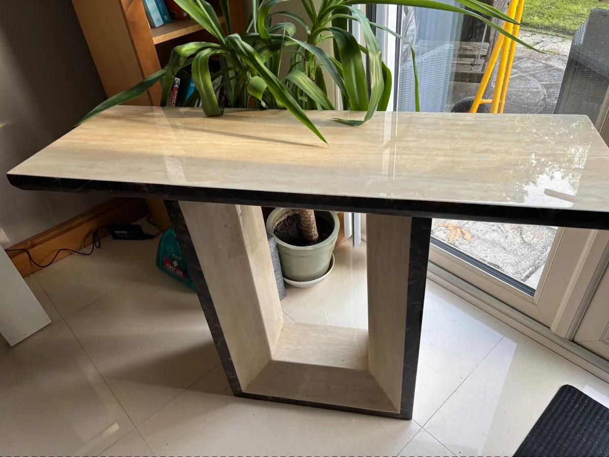 Marble Console Table