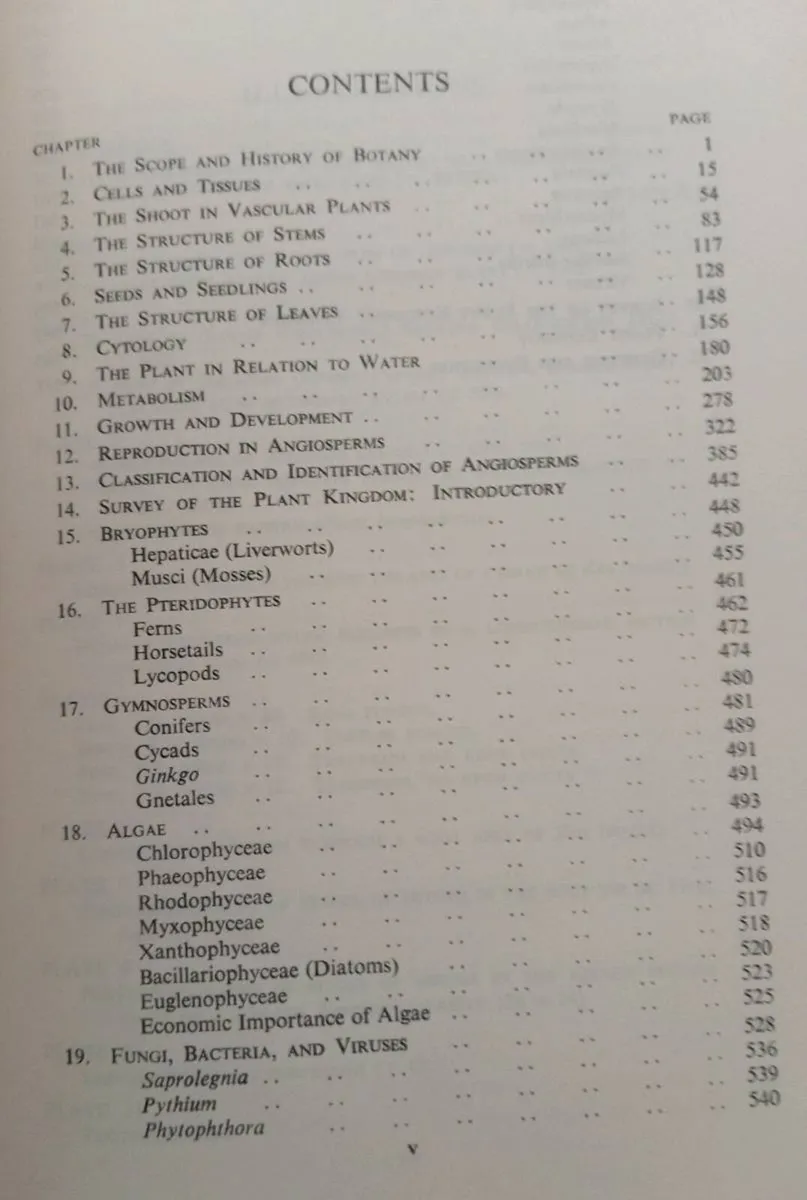 Textbook of Botany 1966 Book - Image 2