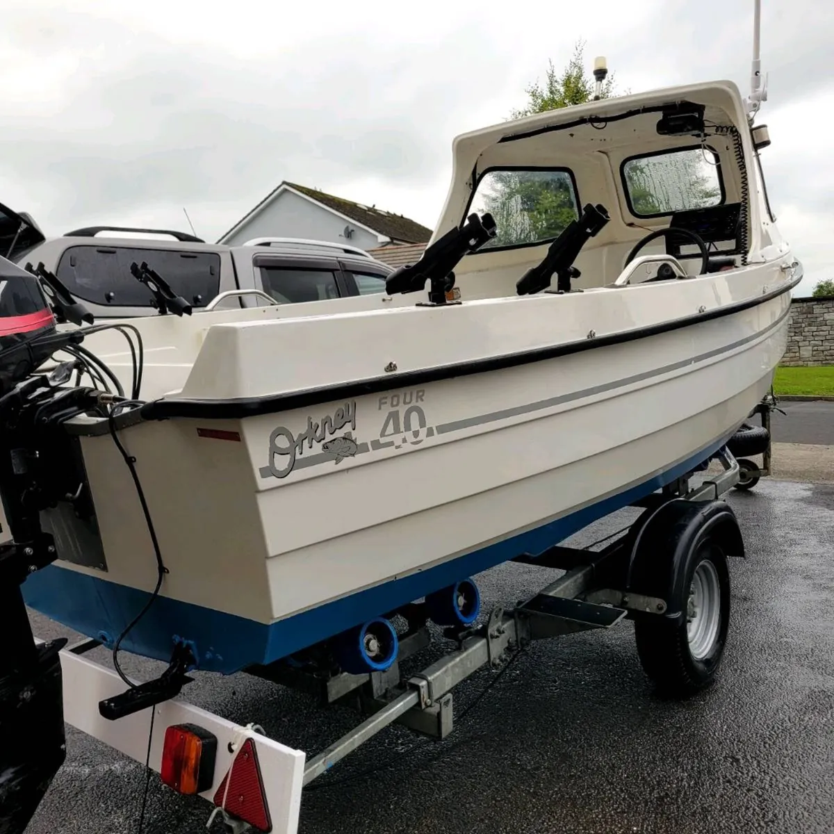 Orkney 440 mercury 15hp extreme roller trailer - Image 3