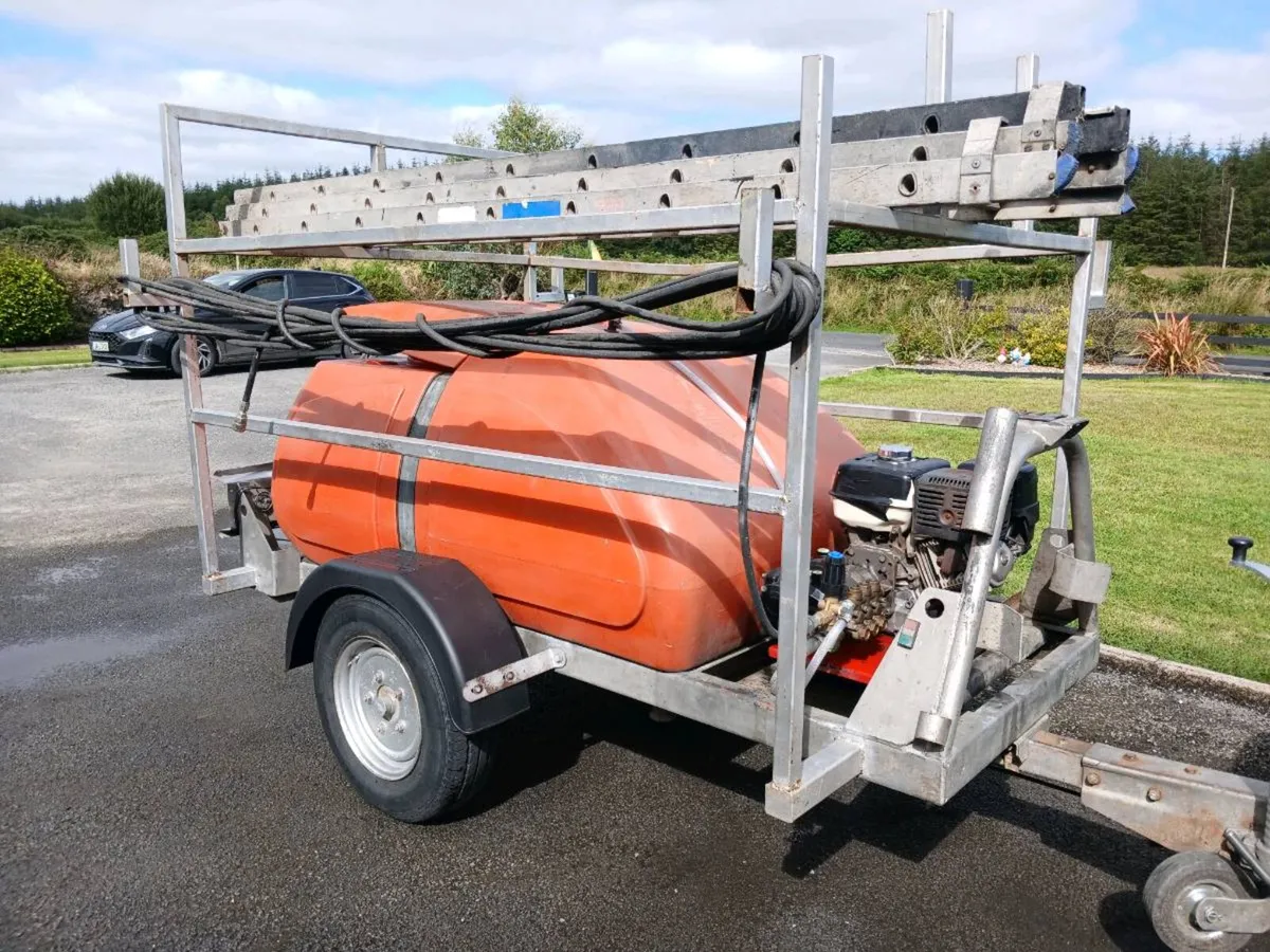 1100L tank and power washer gx390 - Image 1